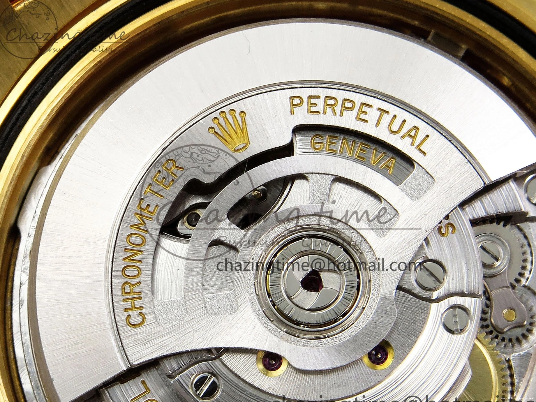 Best AAA Replica Sites Bezel ARF 228238 Crystal Diamonds Bracelet DayDate WrinkleFree 40 YG President VR 1550 on Steel 904L 0123